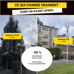 avant/aprés réalisation